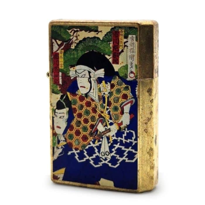 オイルライター 歌舞伎十八番勧進帳 GEARTOP UKIYOE【お取り寄せ】