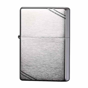 ZIPPO #230 1937年レプリカ 無地 クロームメッキ サテーナ仕上げ【お取り寄せ】