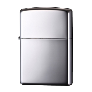 ZIPPO #250 スタンダード 無地 クロームメッキ ミラー仕上げ【お取り寄せ】