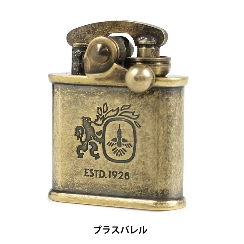 コリブリ オイルライター ハチドリ＆ライオン ニッケルバレル/ブラスバレル　308-0062/308-0063【お取り寄せ】