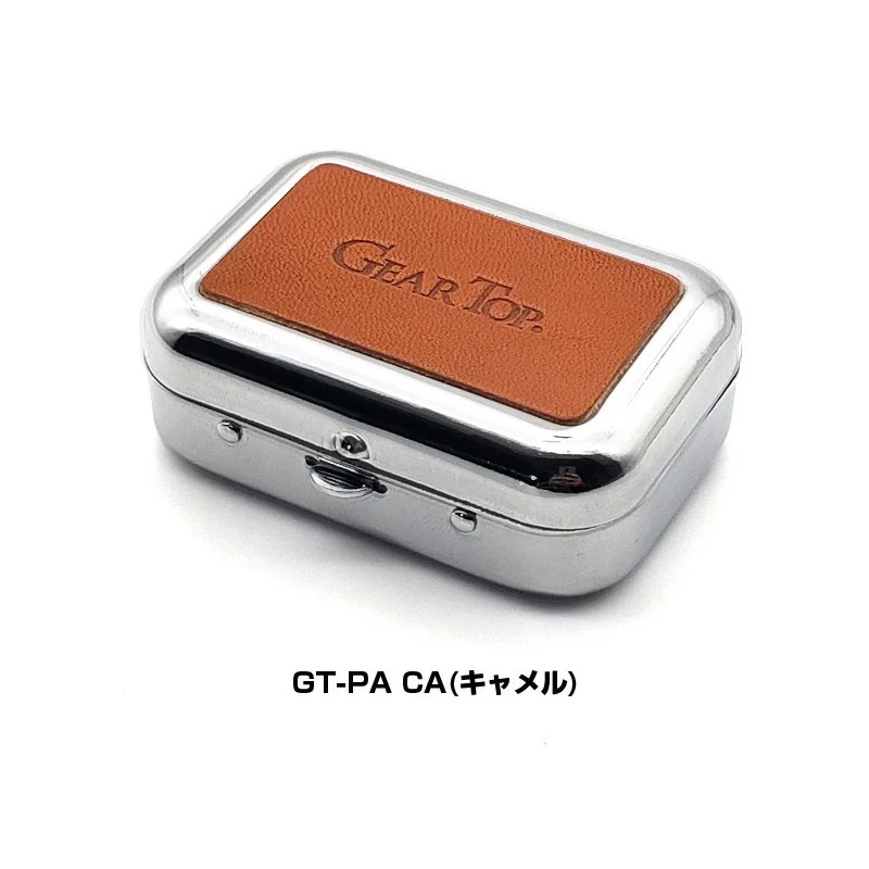 GEAR TOP 携帯灰皿 火消し付き スタンド付き ブラック/チョコ/キャメル GT-PA BK/CHO/CA【お取り寄せ】