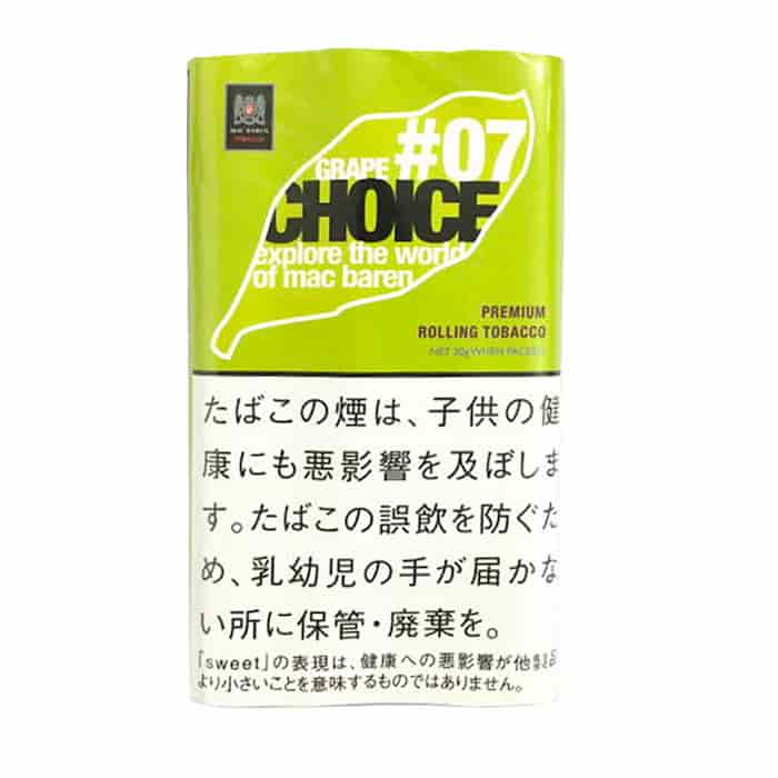 手巻き用シャグ チョイス グレープ 30g