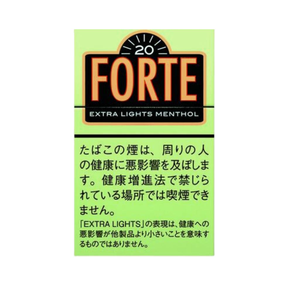 【カートン】フォルテ エクストラライトメンソール