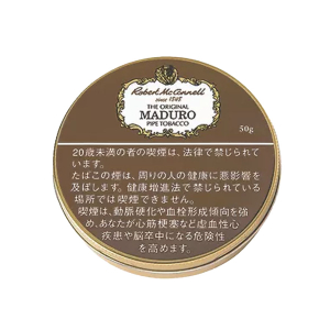 【お取り寄せ】パイプたばこ ロバートマッコーネル・マデュロ #3764
