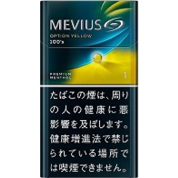 メビウス プレミアムメンソール オプション イエロー 1 100s