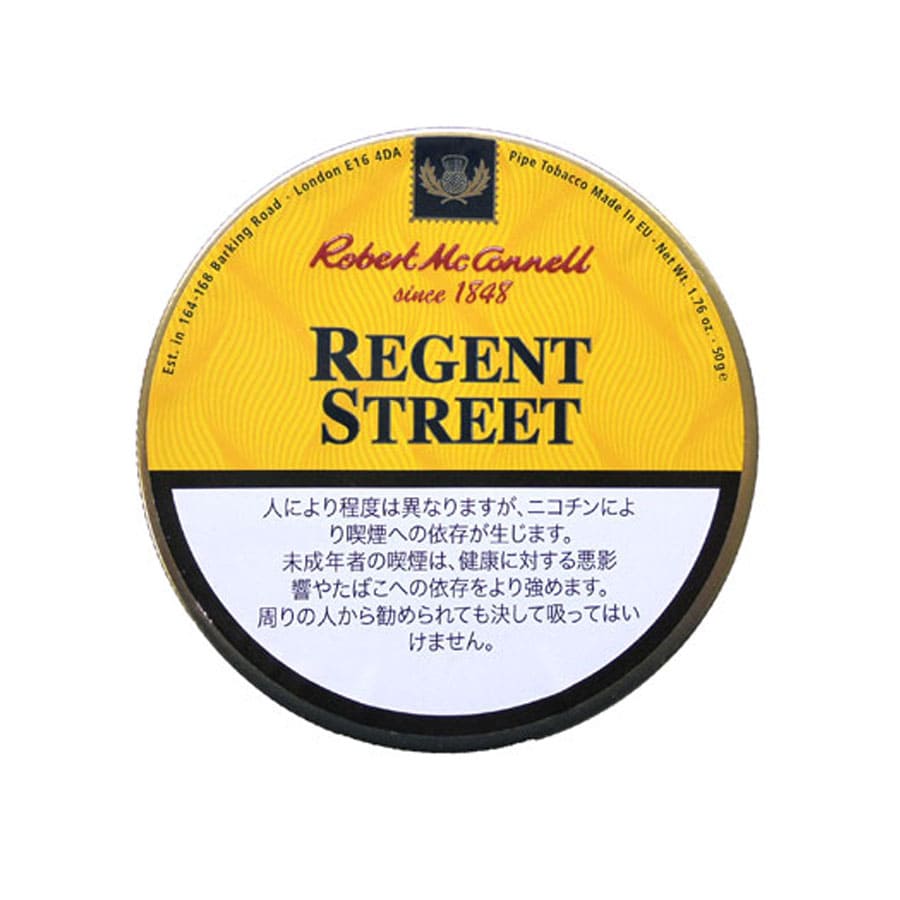 【お取り寄せ】パイプたばこ ロバート マッコーネル・リージェントストリート 50g　#4708
