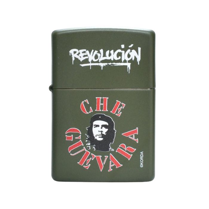 チェ ZIPPO シルバー/カーキ/ブラック/レッド【お取り寄せ】