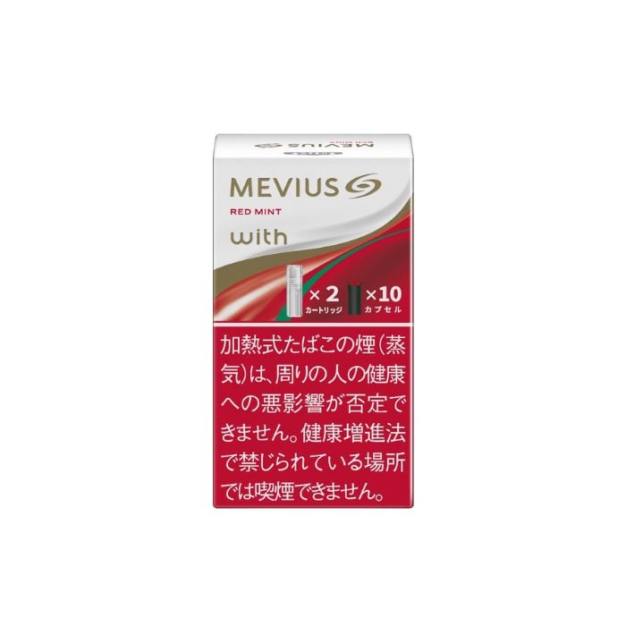 【カートン】加熱式たばこ メビウス･レッド･ミント･フレーバー･ウィズ用