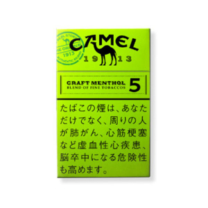 キャメル クラフトメンソール 5 ボックス