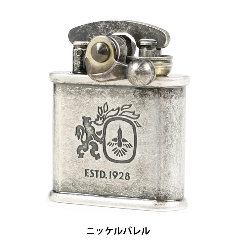 コリブリ オイルライター ハチドリ＆ライオン ニッケルバレル/ブラスバレル　308-0062/308-0063【お取り寄せ】