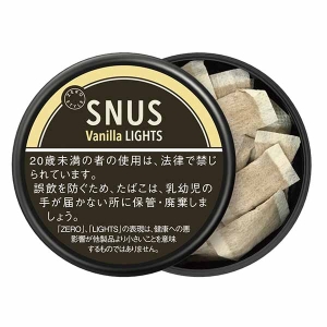 ゼロスタイル スヌース(SNUS)バニラ ライト 18個入り
