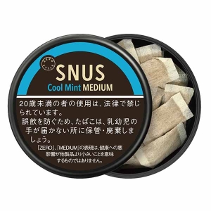 ゼロスタイル スヌース(SNUS)クールミント ミディアム 18個入り