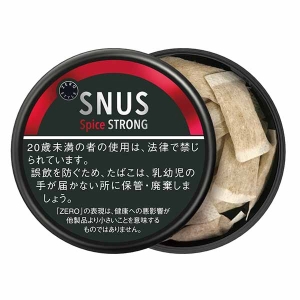 ゼロスタイル スヌース(SNUS) スパイス ストロング 18個入り