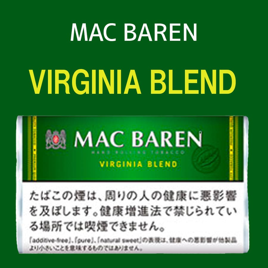手巻き用シャグ マックバーレン バージニアブレンド 30g