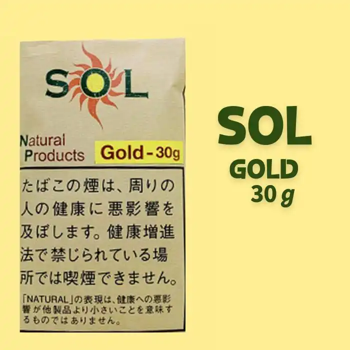 手巻き用シャグ SOL Gold 30g