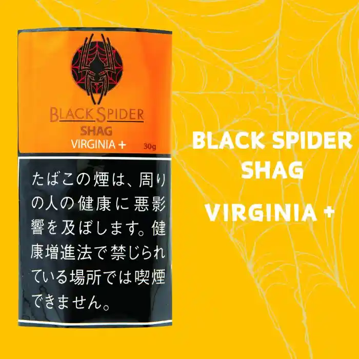 手巻き用シャグ ブラックスパイダー バージニア ＋ 30g