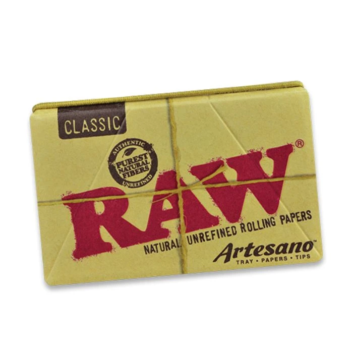 手巻きたばこ用ペーパー RAW クラシック アルテサーノ 76mm(50枚入+チップ32枚入) 1 1/4 サイズ
