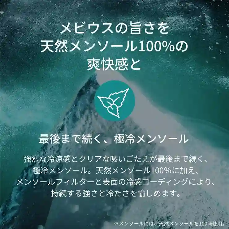 【カートン】加熱式たばこ メビウス ブラック コールド メンソール プルーム用