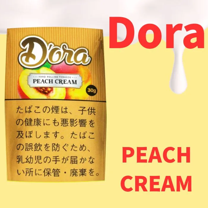 手巻き用シャグ ドーラ ピーチクリーム 30ｇ