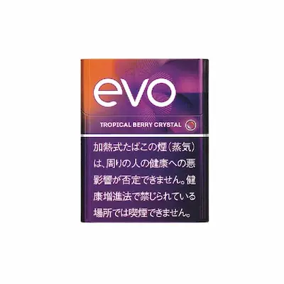 加熱式たばこ エボ トロピカル ベリー クリスタル プルーム用