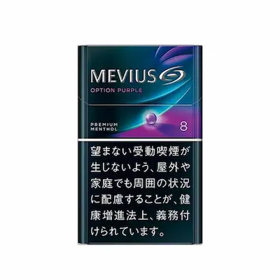 メビウス プレミアムメンソールオプション パープル 8