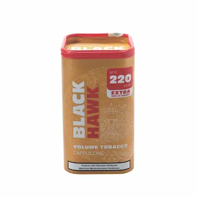 手巻き用シャグ ブラックホーク・カプチーノ 100g #3640【お取り寄せ】