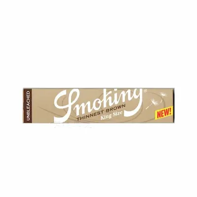 手巻きたばこ用ペーパー Smoking スモーキング シネスト ブラウン 1 1/4