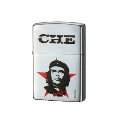 チェ ZIPPO シルバー/カーキ/ブラック/レッド【お取り寄せ】