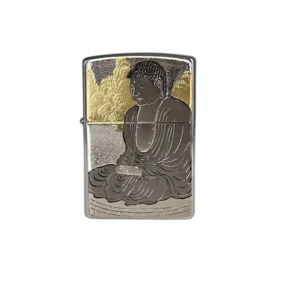 ZIPPO 大仏 仏教ライター 電鋳板【お取り寄せ】
