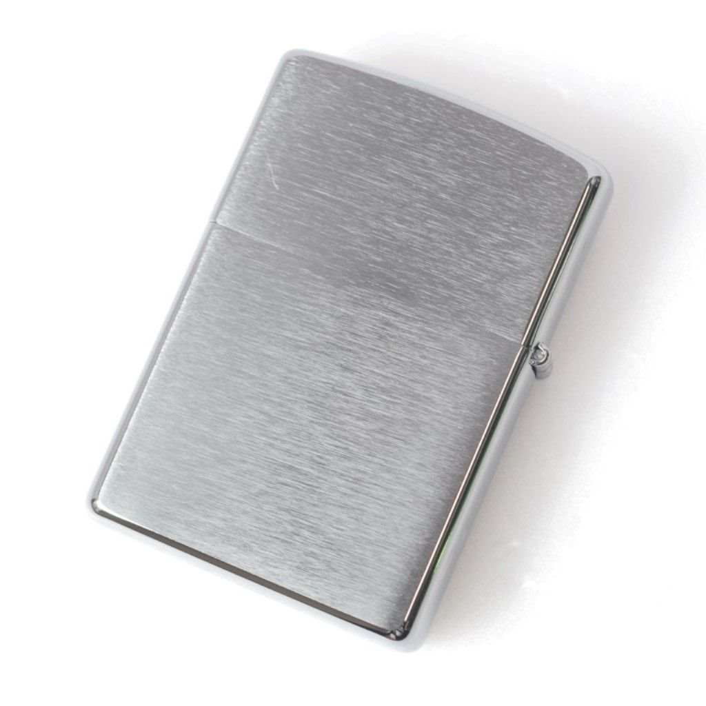 ZIPPO 鷹 スタンダード 電鋳板 クロームメッキ サテーナ仕上げ【お取り寄せ】