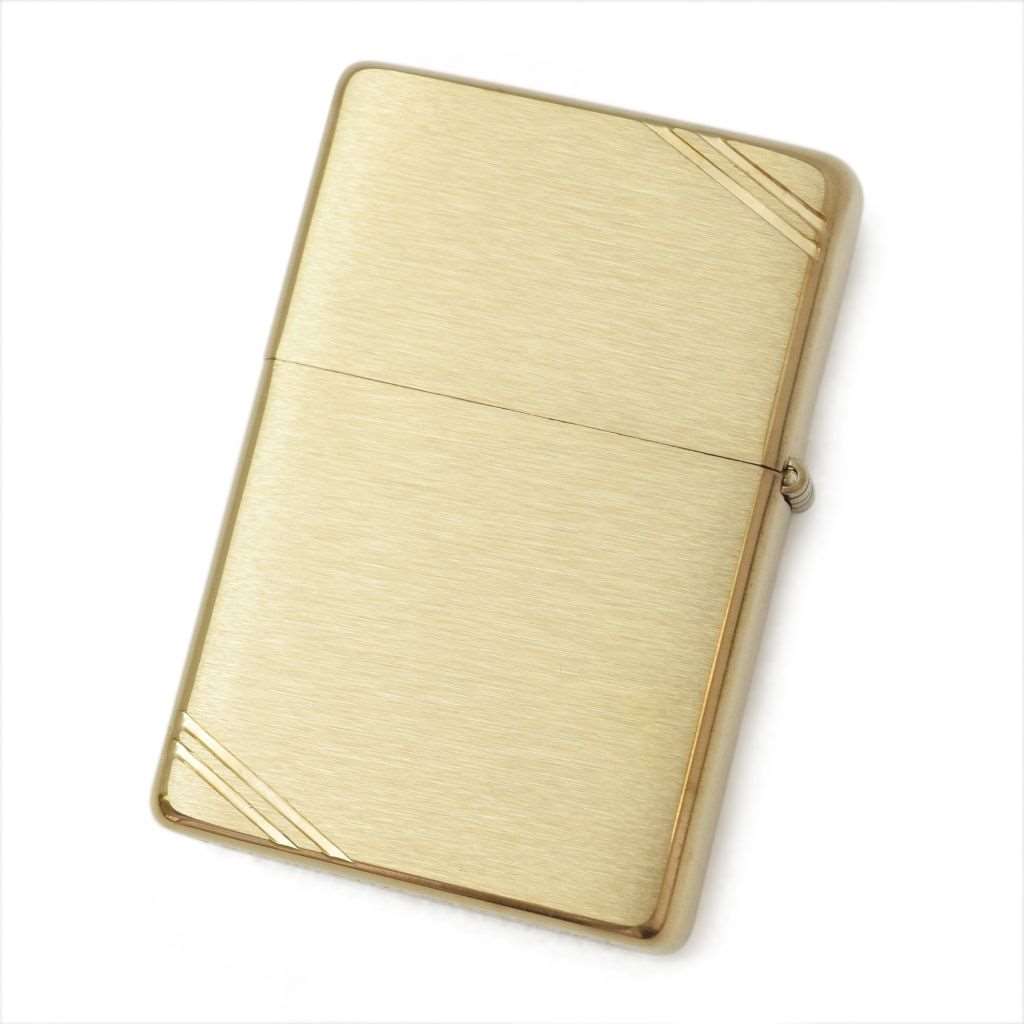ZIPPO 1937年レプリカ #240 ブラスケース 無地 サテーナ仕上げ【お取り寄せ】