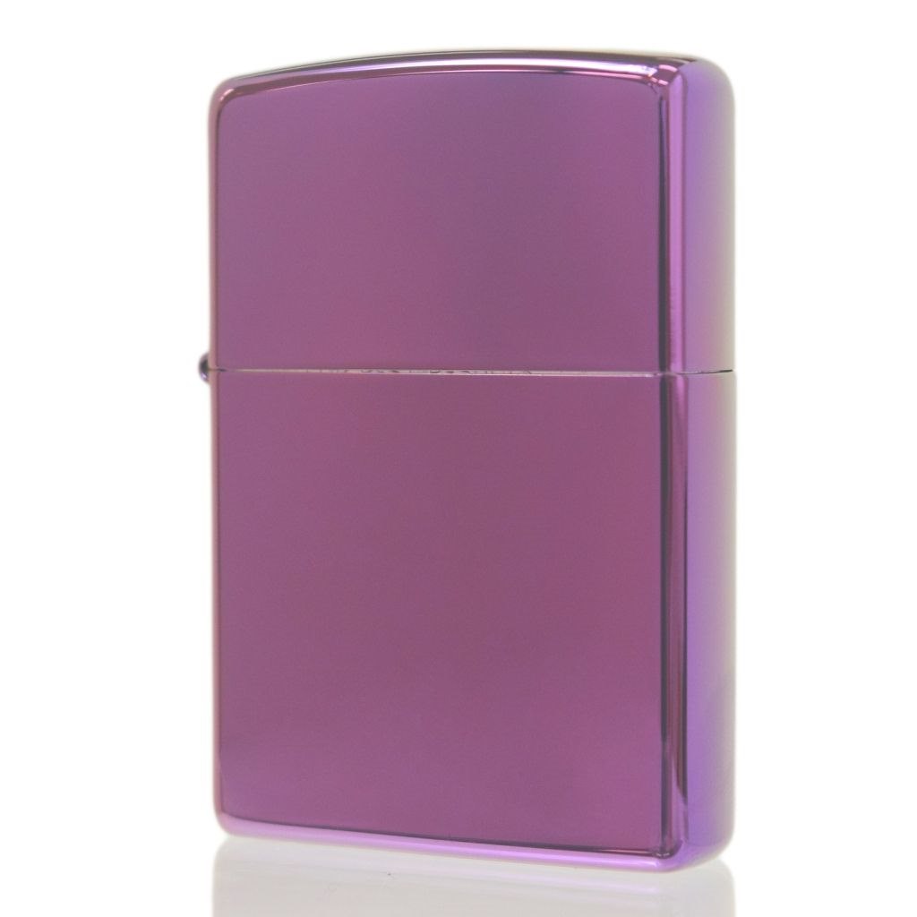 ZIPPO スタンダード 無地 #24747 PVD加工 パープル