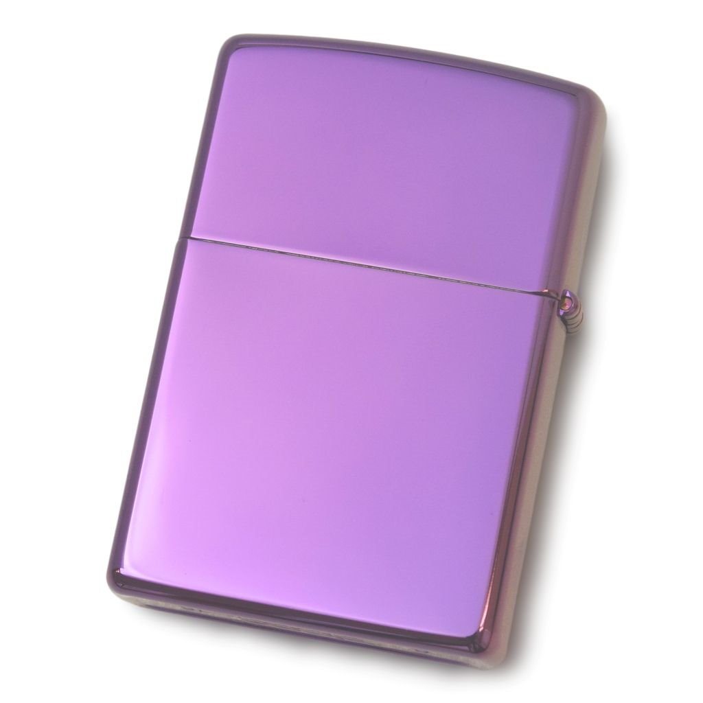 ZIPPO スタンダード 無地 #24747 PVD加工 パープル