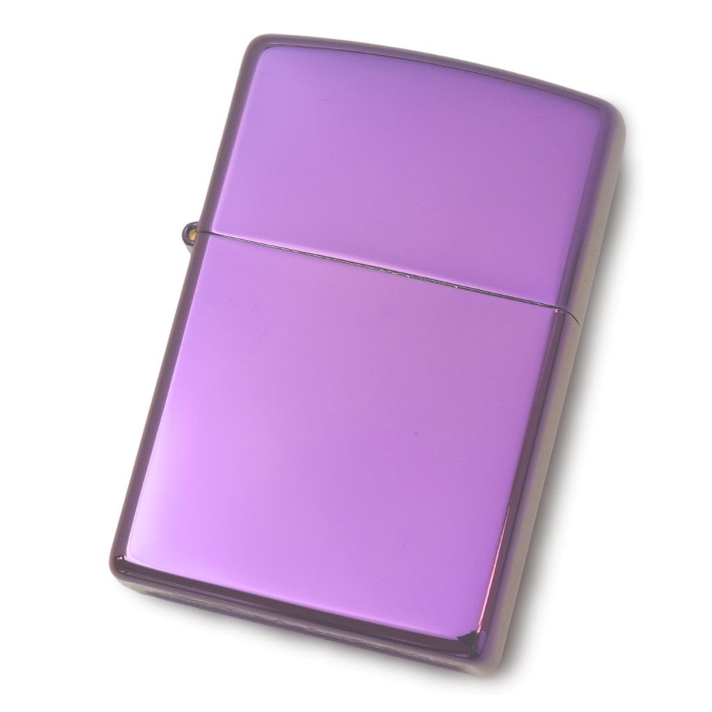 ZIPPO スタンダード 無地 #24747 PVD加工 パープル