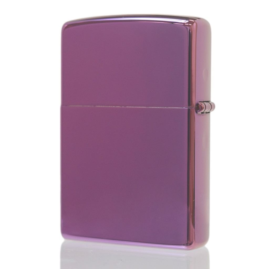 ZIPPO スタンダード 無地 #24747 PVD加工 パープル