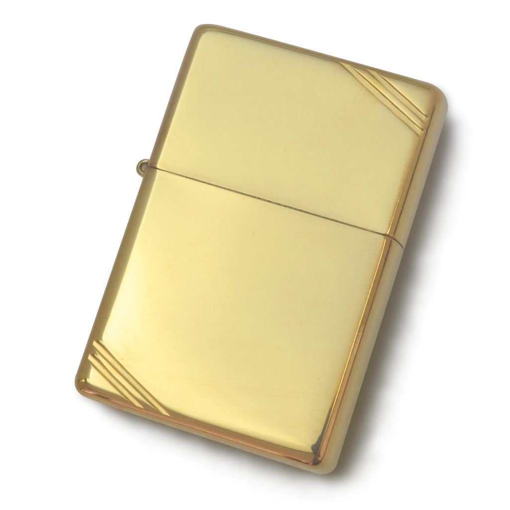 ZIPPO 1937年レプリカ 無地 #270 ブラスケース ミラー仕上げ