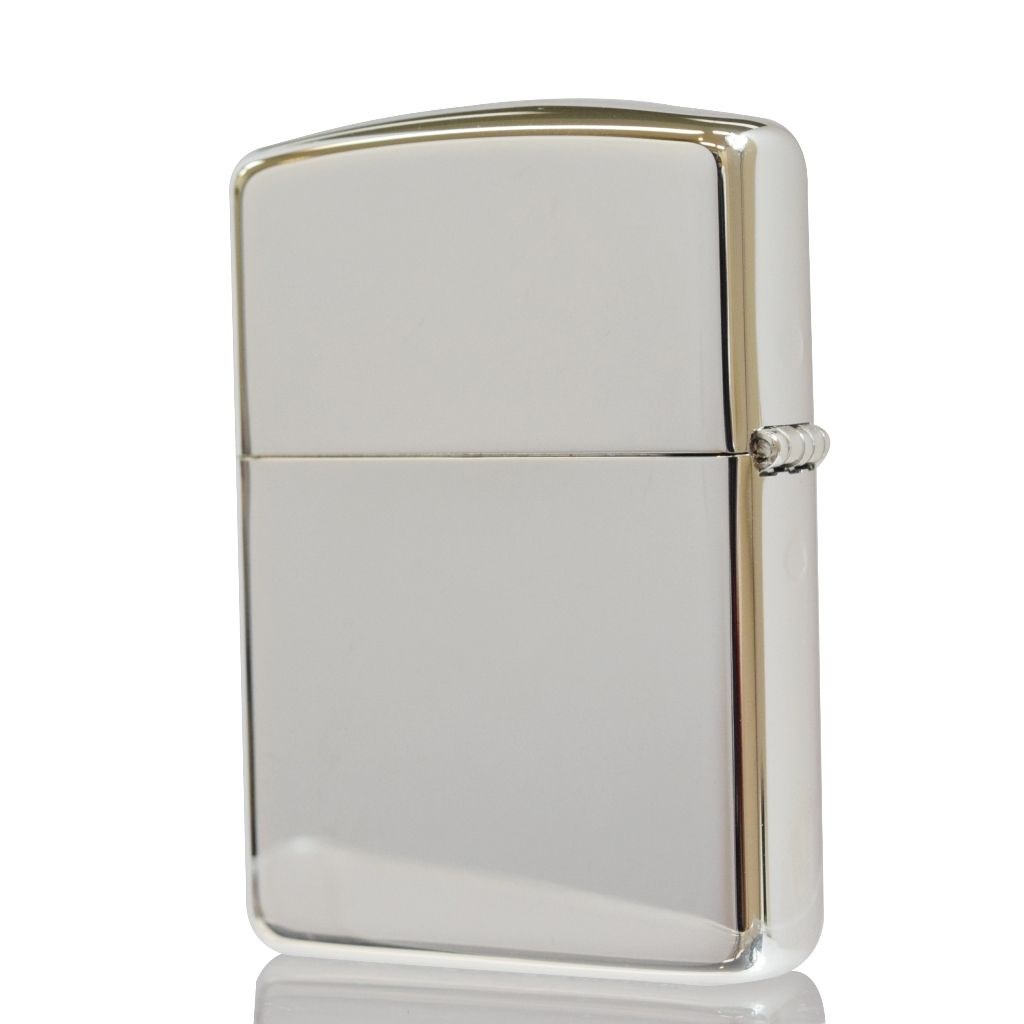 ZIPPO アーマーケース 無地 #162PT プラチナプレーティング ミラー仕上げ