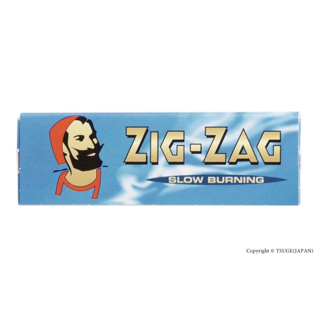 手巻きたばこ用ペーパー ZIGZAG ブルー シングル 50枚 スローバーニング