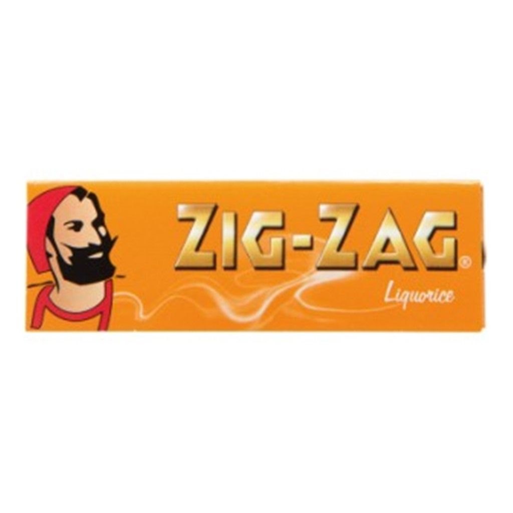 手巻きたばこ用ペーパー ZIGZAG リコリス シングル 50枚 フリーバーニング