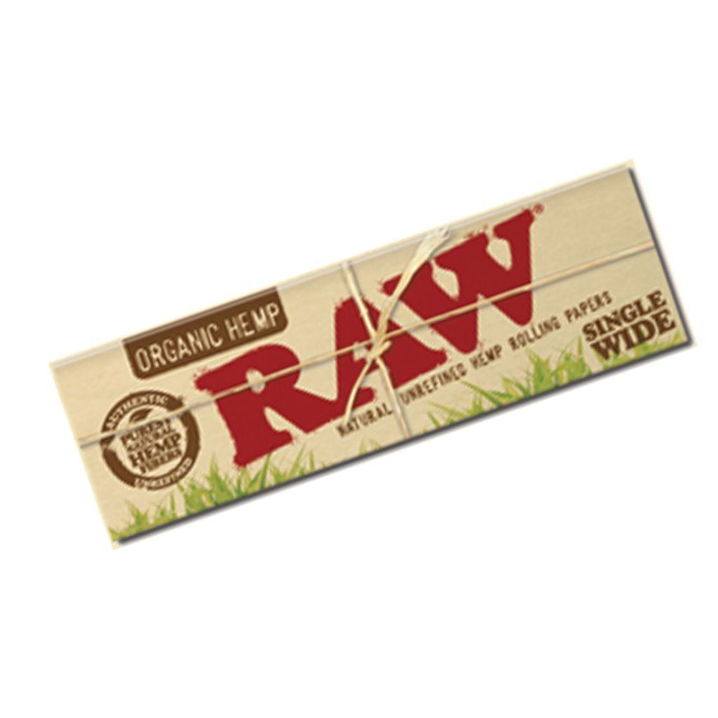 手巻きたばこ用ペーパー RAW オーガニック シングル 50枚 スローバーニング