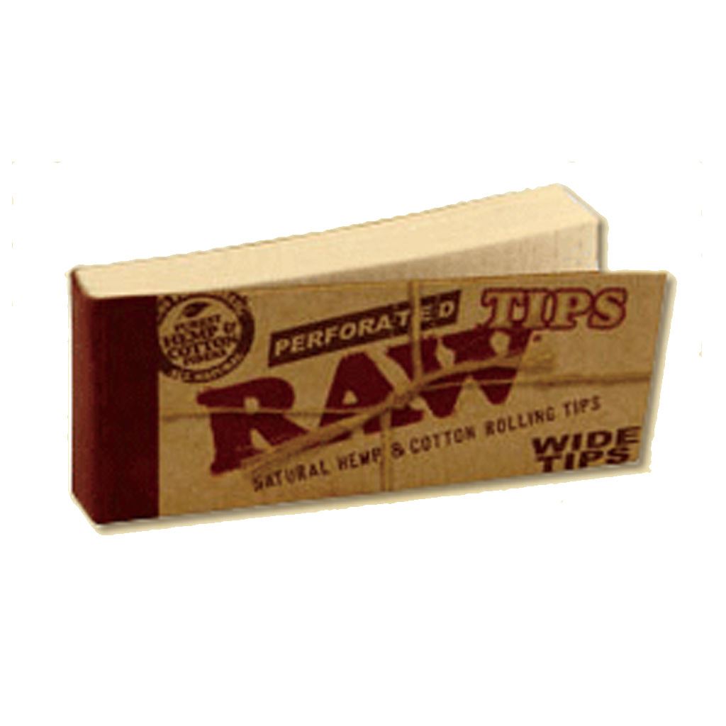 手巻きたばこ用フィルター RAW ヘンプコットン・ワイドチップス