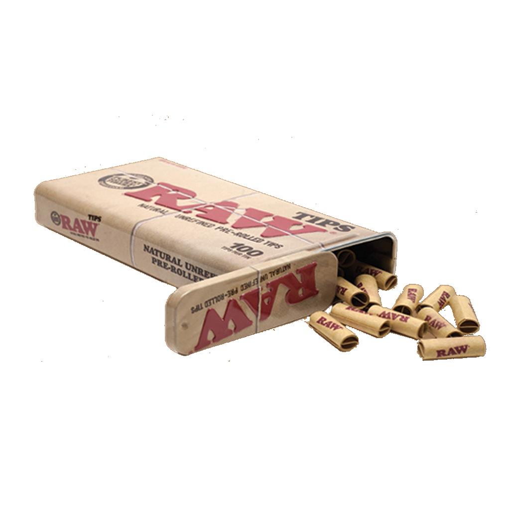 手巻きたばこ用フィルター RAW プレロールドチップス